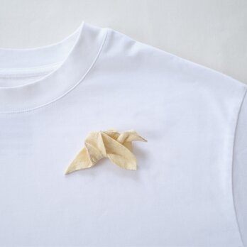 いちごいちえのブローチ（イエロー・①）