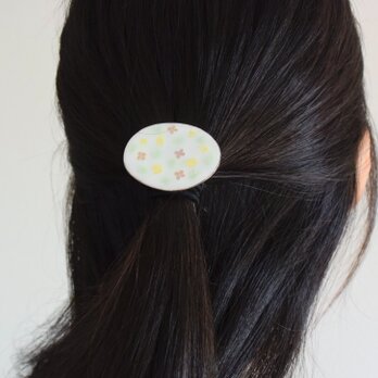 七宝焼｜野の花ポニーフック　ミモザ