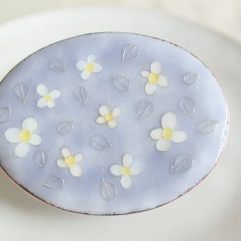 七宝焼｜野の花ポニーフック　卒園式 入学式