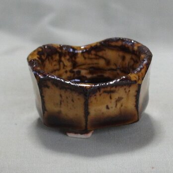 A5飴釉　植物用小鉢