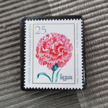 ドイツ　花切手ブローチ10839