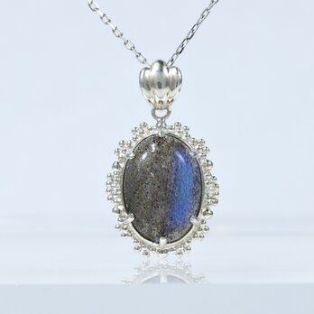 ラブラドライト ペンダントトップ SV925 シルバー CJ032CIBSN