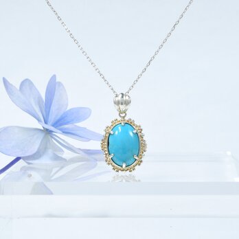 ターコイズ ペンダントトップ SV925 シルバー CJ033CIBSN