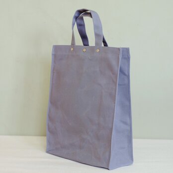縦長　パラフィントートバッグ　グレー