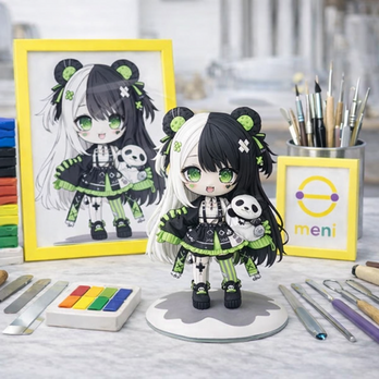 ちびキャラドール｜ペアや双子キャラもOK｜オーダーメイド立体作品