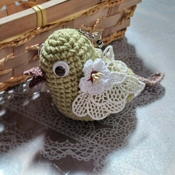 商品名：うぐいすストラップ　あみぐるみ　ハンドメイド