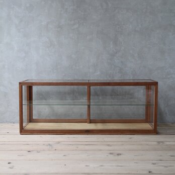 卓上のガラスケース 古家具/アンティーク/ガラスケース//収納/ガラス棚/茶箪笥/古道具