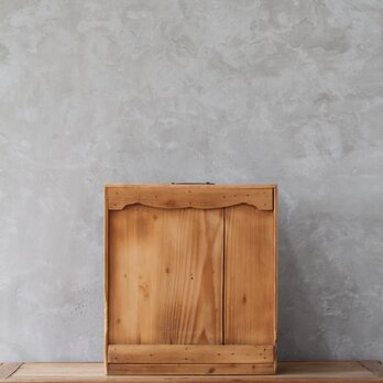 【送料無料】木棚１ 古家具/古道具/アンティーク/小箱/収納/ポストカード/棚