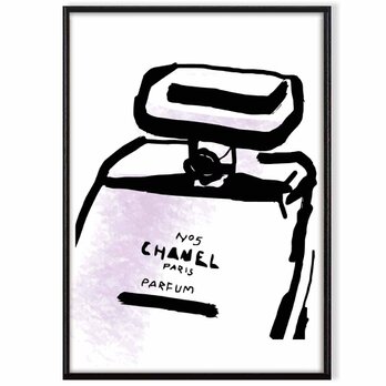 PARFUM　MONO　香水　　送料無料 　イイネたのしいポスター　イラスト　アートポスター　アート/sei検索新着順　4049