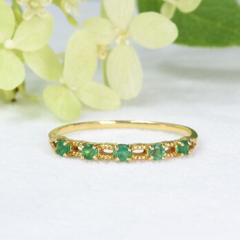 K18 エメラルド リング CL016CIBSN