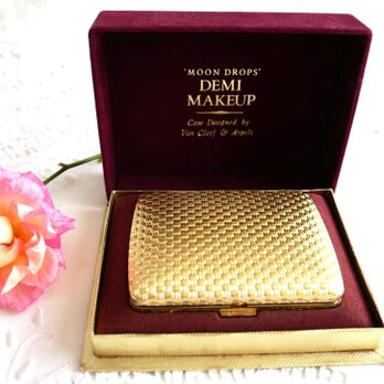 REVLON／Van Cleef Arpels ヴィンテージ 「デラックス」コンパクト 箱入り