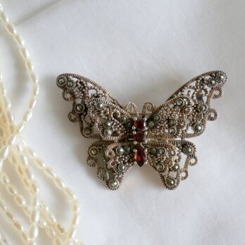 silver925 蝶のブローチ＆ペンダントヘッド