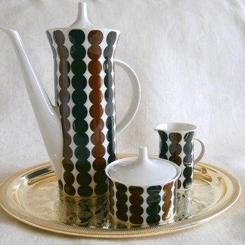 ドイツ製【Rosenthal】ローゼンタール/スタジオライン【ベルリン】ポット、ミルク＆シュガー セット