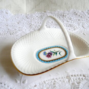 【Spode】スポード Trapnell Sprays トラップネル・スプレイズ バスケット型 小皿