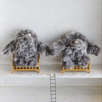 Little gray pocket Yeti - MMM MADE