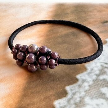 *Always* クラシカルなバレル型ヘアゴム