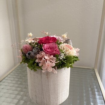 ウッドの器アレンジ