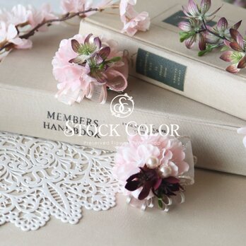 コサージュ ブローチ 桜【No.078】ケース付き＊入園式 卒園式 入学式 卒業式 結婚式 フォーマル