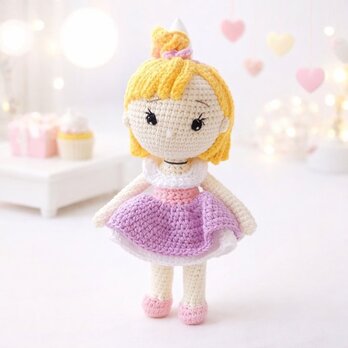 あみぐるみ 人形 ニットトイ ドール 編みぐるみ 出産祝い 女の子