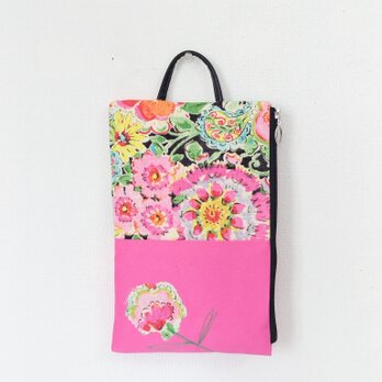 New!! たてながポーチ（ピンク）"１点物"