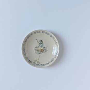 豆皿　カミナリサマ