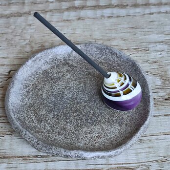 とんぼ玉のお香立て＆陶器