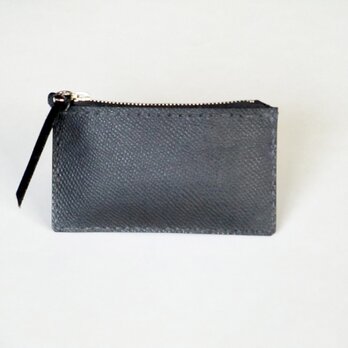 ♥︎3000円均一♥︎　型押し黒革のカードケース