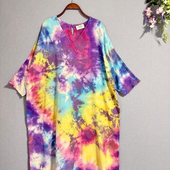 タイダイ ワンピース カラフル Hippies Dye最新作 HD25-57