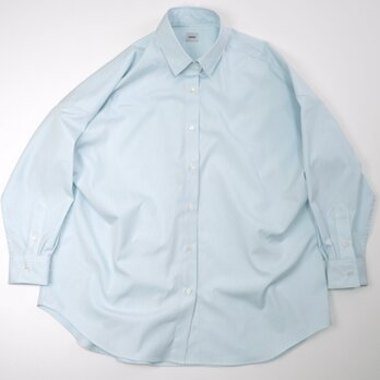 【播州織】コットン100% シルキーブロード　ストライプシャツ/ワンピース