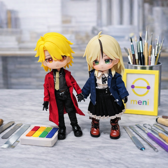 フェイス交換できるカスタムヘッド｜ねんどろいどどーる・オビツ11対応