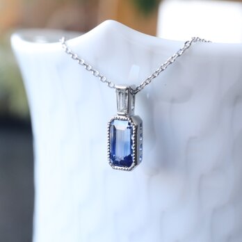 バイカラーサファイア/ネックレス