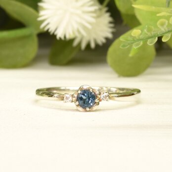 ロンドンブルートパーズ リング SV925 シルバー CM004CIBSN