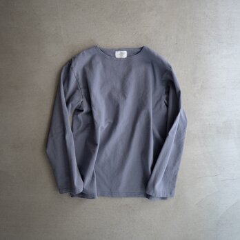 MVSコットン/センターバックロンティー/blue stone/size1・2