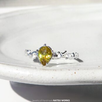 スフェーン リング / Gem and Botanical Sphene Ring 248