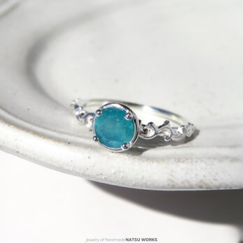 グランディディエライト リング / Gem and Botanical Grandidierite Ring 260