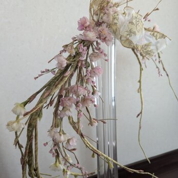 インテリアｶﾞｰﾗﾝﾄﾞ 八重桜とカスミ K1