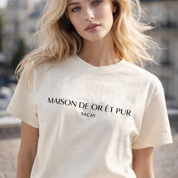 MAISON DE OR ET PUR Logo T-shirt オルピュール　ロゴ　Tシャツ