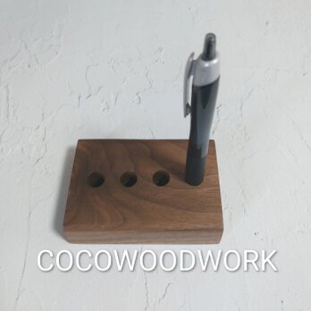 46601ペン立て(ウォールナット材)