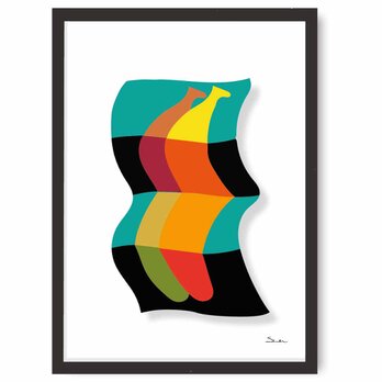 ペーパーバナナ　送料無料 　あらゆるお部屋のポスター　イラスト　ポスター　アートポスター　アート/sei検索新着順　1921