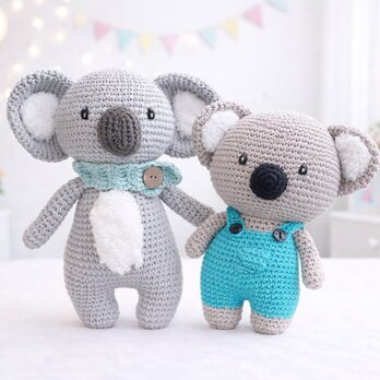⭐︎お買得セット⭐︎あみぐるみ コアラ 編みぐるみ 出産祝い 女の子 男の子 誕生日 孫