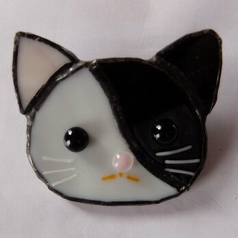 ピンブローチ（猫1）