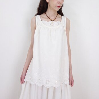 [予約販売] ハンドワッシャー・スカラップレースキャミ（セットアップ可）│お花見 ドライブ お出かけ　旅行