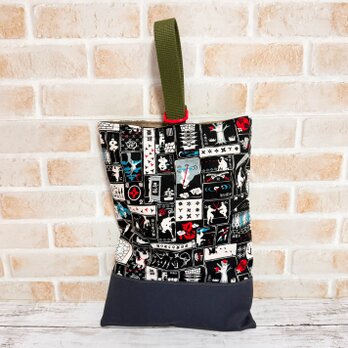 シューズケース　【和柄・忍者】