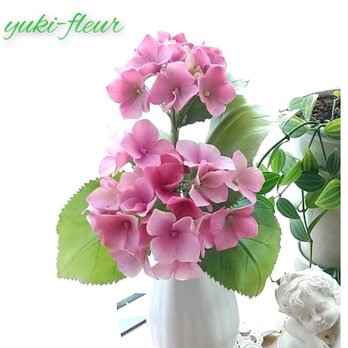 ★粘土の花[紫陽花の季節]★