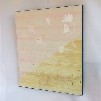 壁飾り　からかみ木蓮