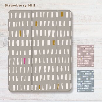 シンプル かわいい 窓 の パターン 北欧 iPadケース ペン収納 軽量 背面クリア あいぱっどけーす スタンド機能