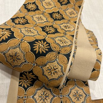 唯屋オリジナル　インドネシアバティック半幅帯