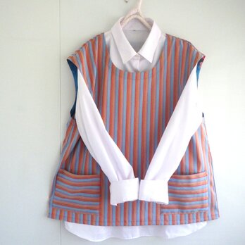 フレンチベスト　ストライプ