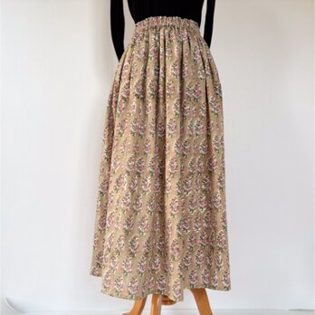 やわらかインド綿ギャザースカート2