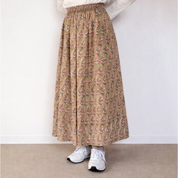 やわらかインド綿ギャザースカート2